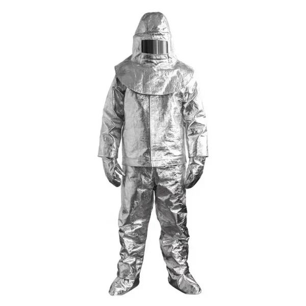 Heat Insulation Hard Fold Abrasion Resistant Aluminized Suit1 Thermal insulation clothing