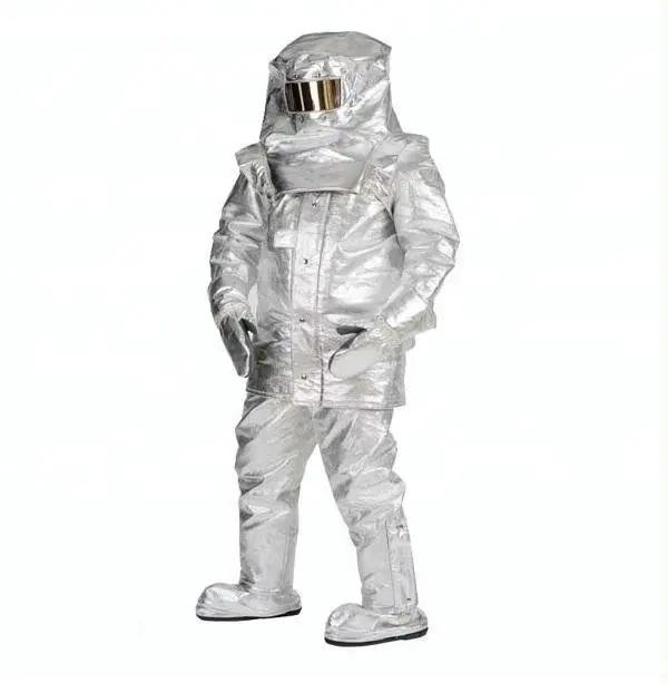 Heat Insulation Hard Fold Abrasion Resistant Aluminized Suit3 Thermal insulation clothing